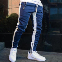 Mens Joggers Casual Pants Fitness Men Sportswear Tracksuit Bottoms Skinny Sweatpants Trousers Black Gyms Jogger Track Pants - Hig4dm