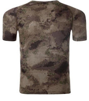 Camouflage Shirt Quick Dry Breathable Tights Army Tactical T-shirt Mens Compression T Shirt Fitness Summer Bodybulding