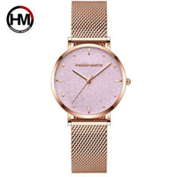 Women Watches Top Brand Luxury Japan Quartz Movement Stainless Steel Sliver White Dial Waterproof Wristwatches relogio feminino - Hig4dm