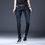 BROWON Brand Fashion 2020 Men Skinny Jeans Men Homme Mid Rise Long Pants Stretch Mens Pencil Jeans Slim Fit Plus Size