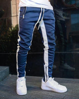 Mens Joggers Casual Pants Fitness Men Sportswear Tracksuit Bottoms Skinny Sweatpants Trousers Black Gyms Jogger Track Pants - Hig4dm