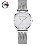 Women Watches Top Brand Luxury Japan Quartz Movement Stainless Steel Sliver White Dial Waterproof Wristwatches relogio feminino - Hig4dm