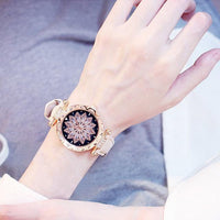 2019 Women Watches Bracelet set Starry Sky Ladies Bracelet Watch Casual Leather Quartz Wristwatch Clock Relogio Feminino - Hig4dm