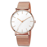 2019 Ultra-thin Rose Gold Watch Minimalist Mesh Women Watch montre femme  Watches Zegarek Damski Watch  Relojes Para Mujer Reloj - Hig4dm