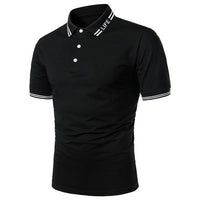 Men Polo Men Shirt Short Sleeve Polo Shirt Contrast Color Polo New Clothing Summer Streetwear Casual Fashion Men tops - Hig4dm