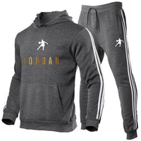 New Fashion Mens Clothing Pullovers Sweater Cotton Men Tracksuits Hoodie Two Pieces + Pants Sports Shirts Fall Winter Track suit - Hig4dm